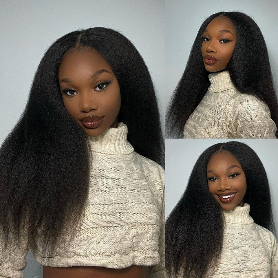 13x4 Luxury Lace Front Wig-Yaki Straight