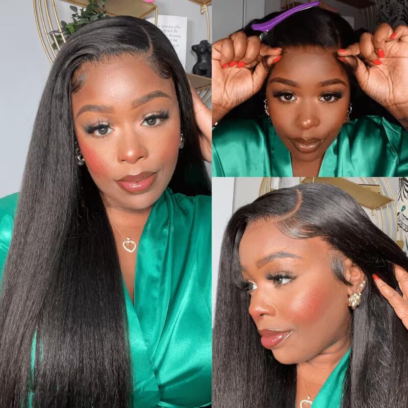 13x4 Luxury Lace Front Wig-Yaki Straight