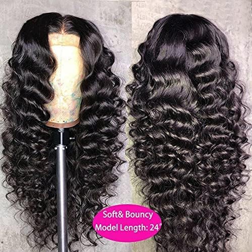 13x4 Luxury Lace Front Wig- Loose Deep Wave