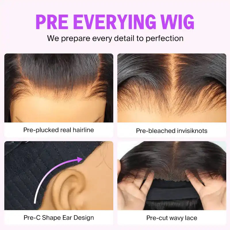 Glueless 13x4 Luxury Lace Front Wig-Straight